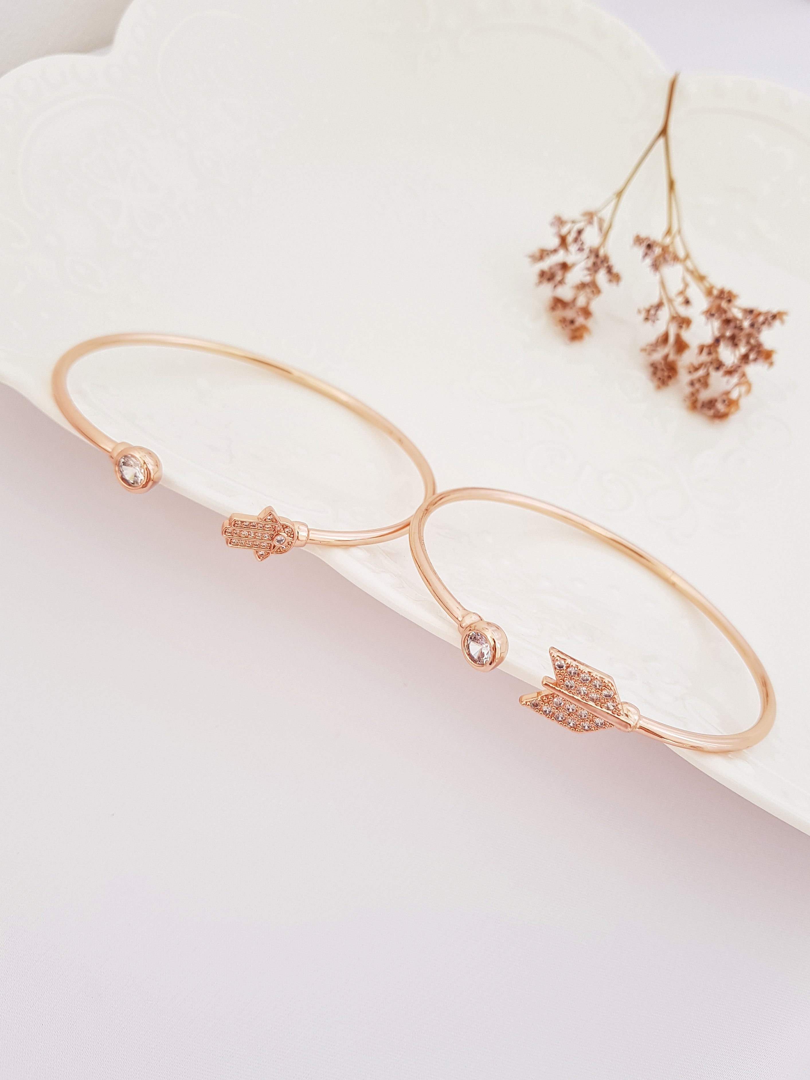 BRAZALETES ORO ROSA EMI