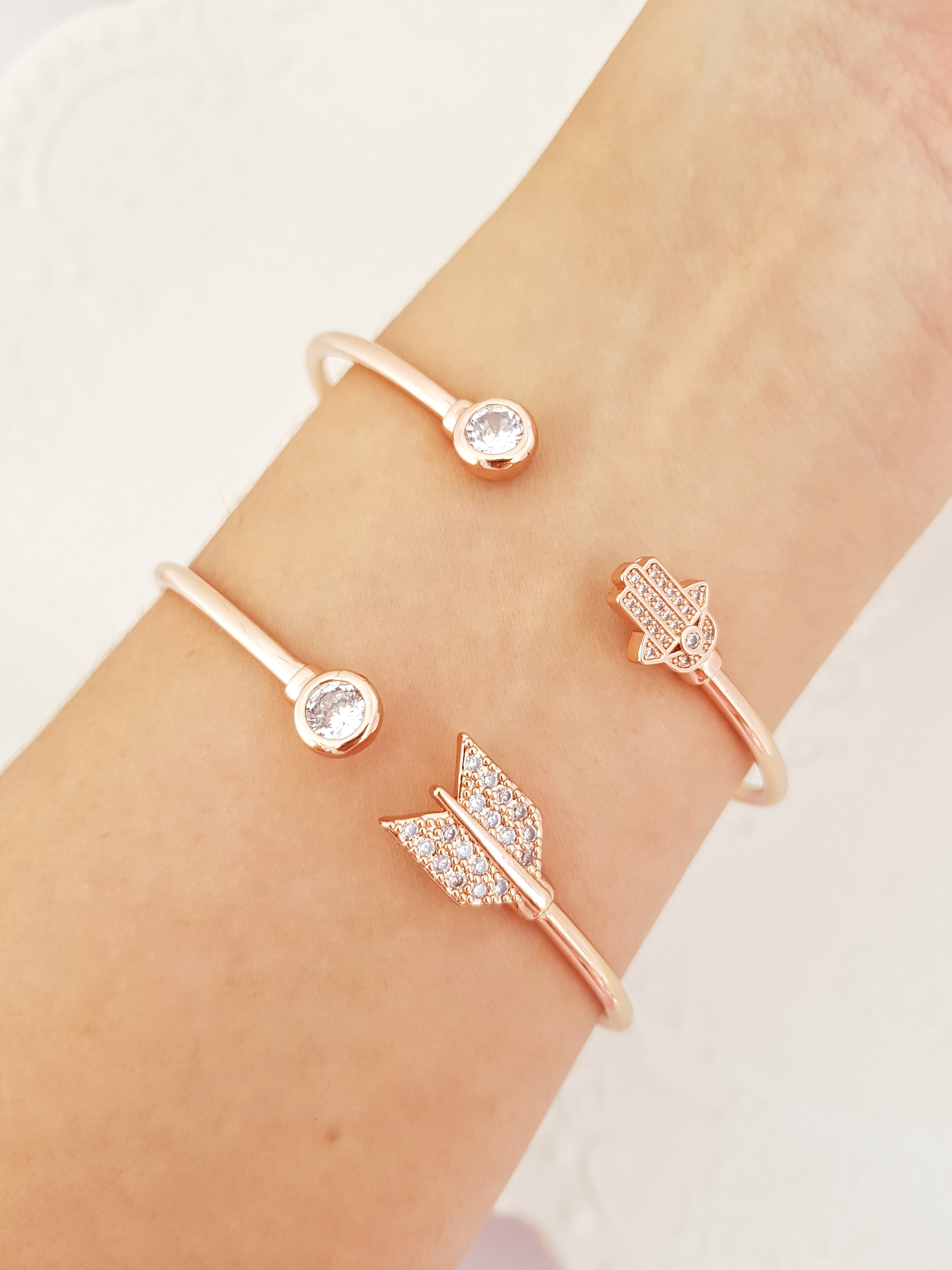 BRAZALETES ORO ROSA EMI