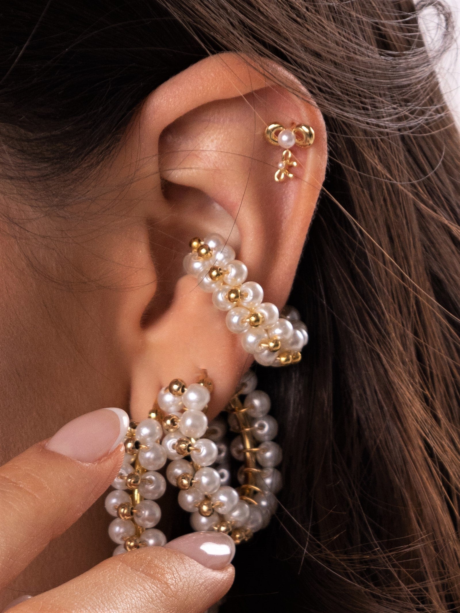 EARCUFF MULTIPERLAS MILI