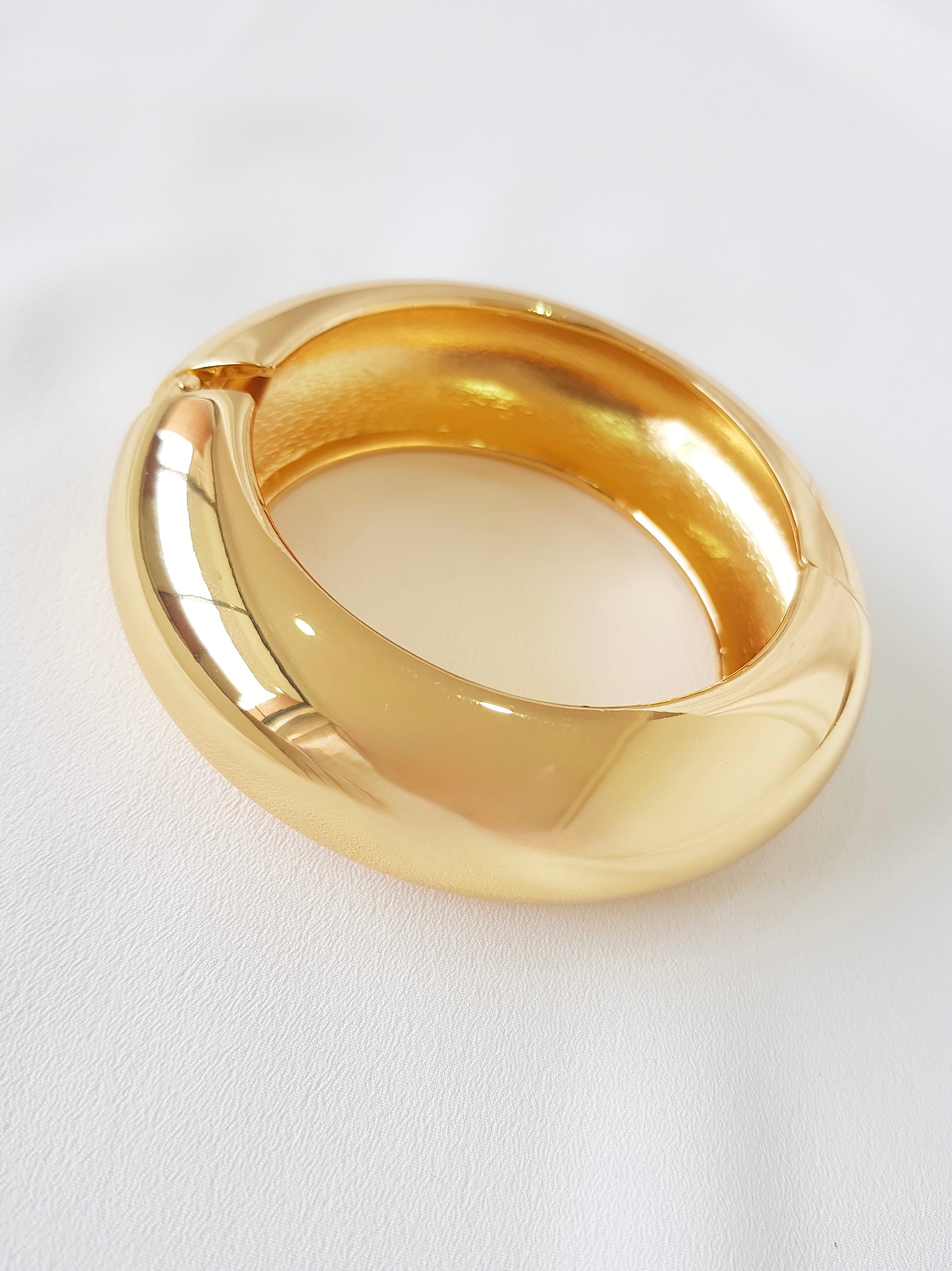 BRAZALETE CHUNKY DORADO