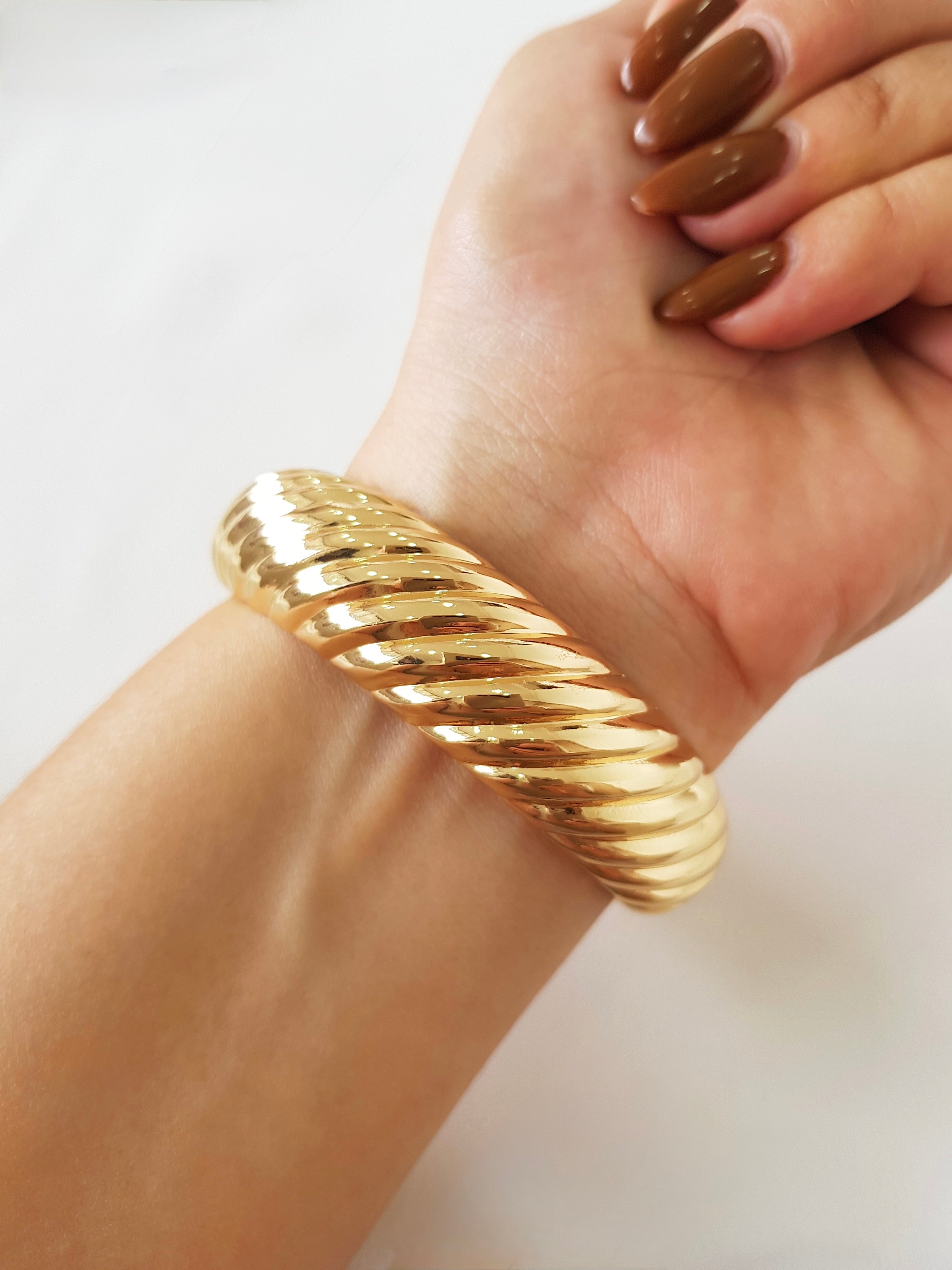 BRAZALETE ROSALIA DORADO