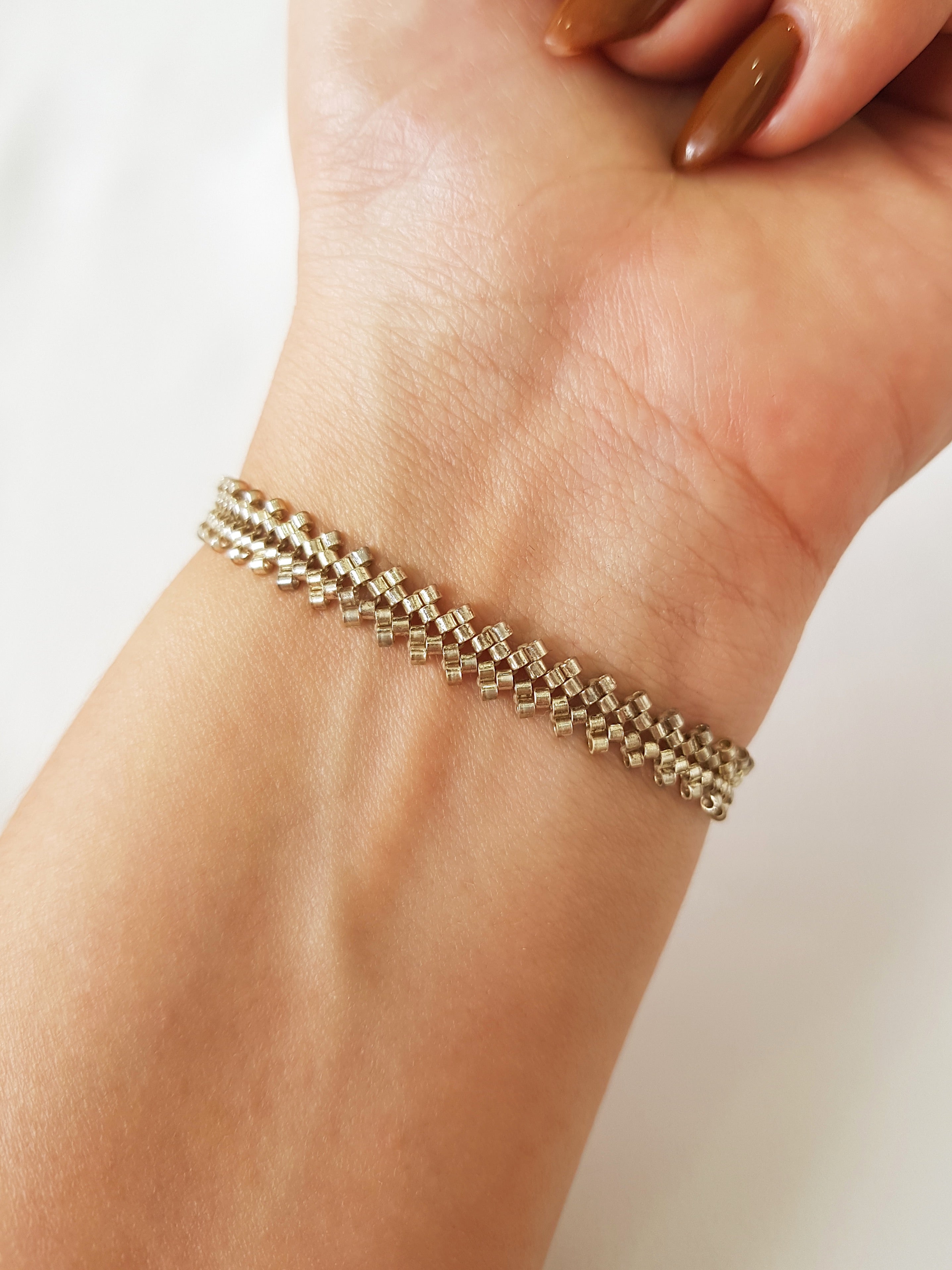 PULSERA MIYUKI SILVER