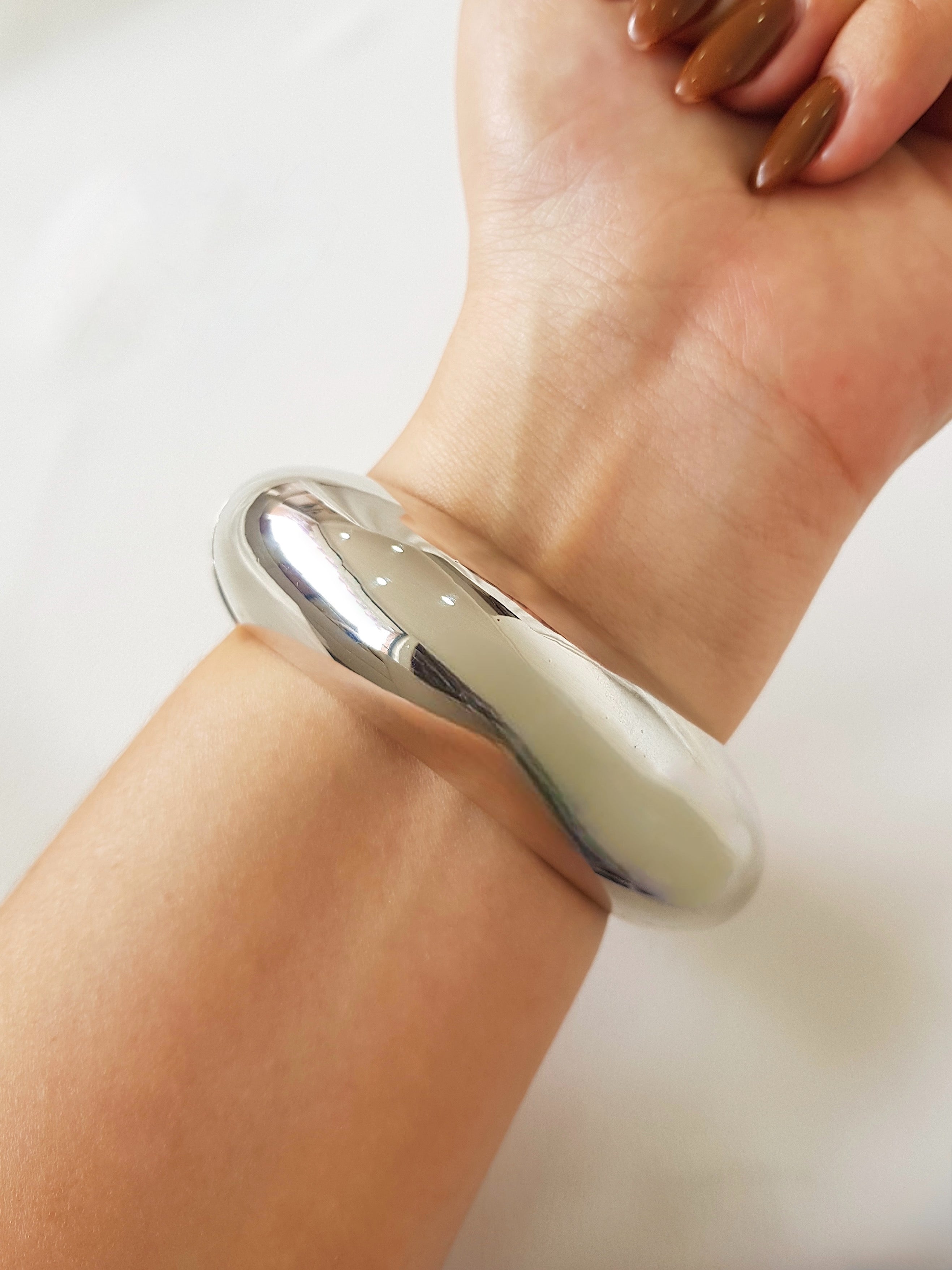 BRAZALETE CHUNKY SILVER