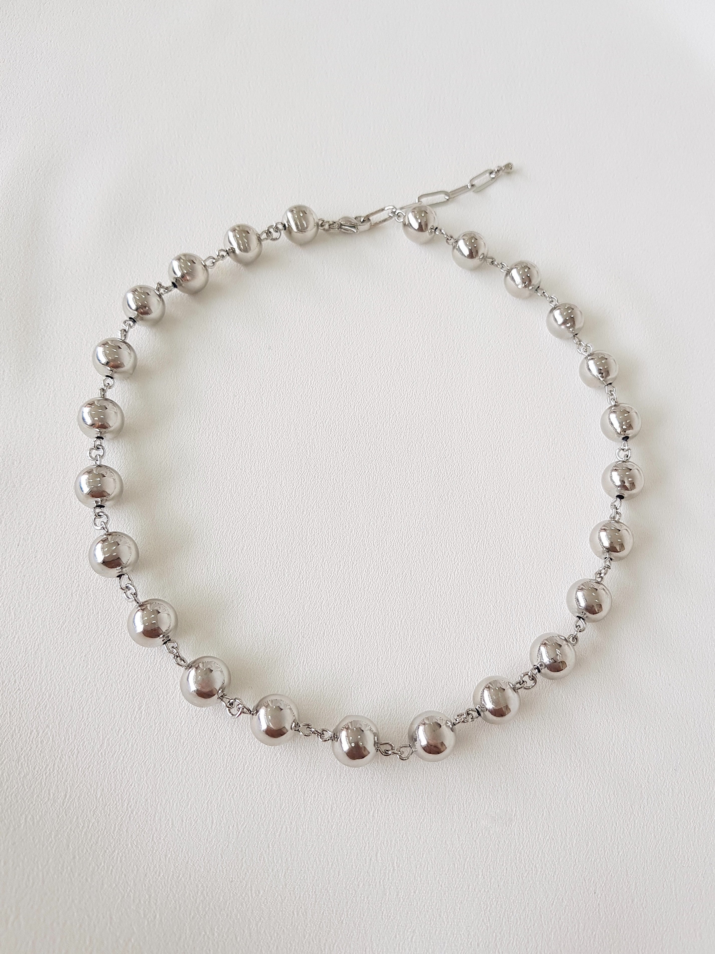 COLLAR BALINES SILVER MEDIANO