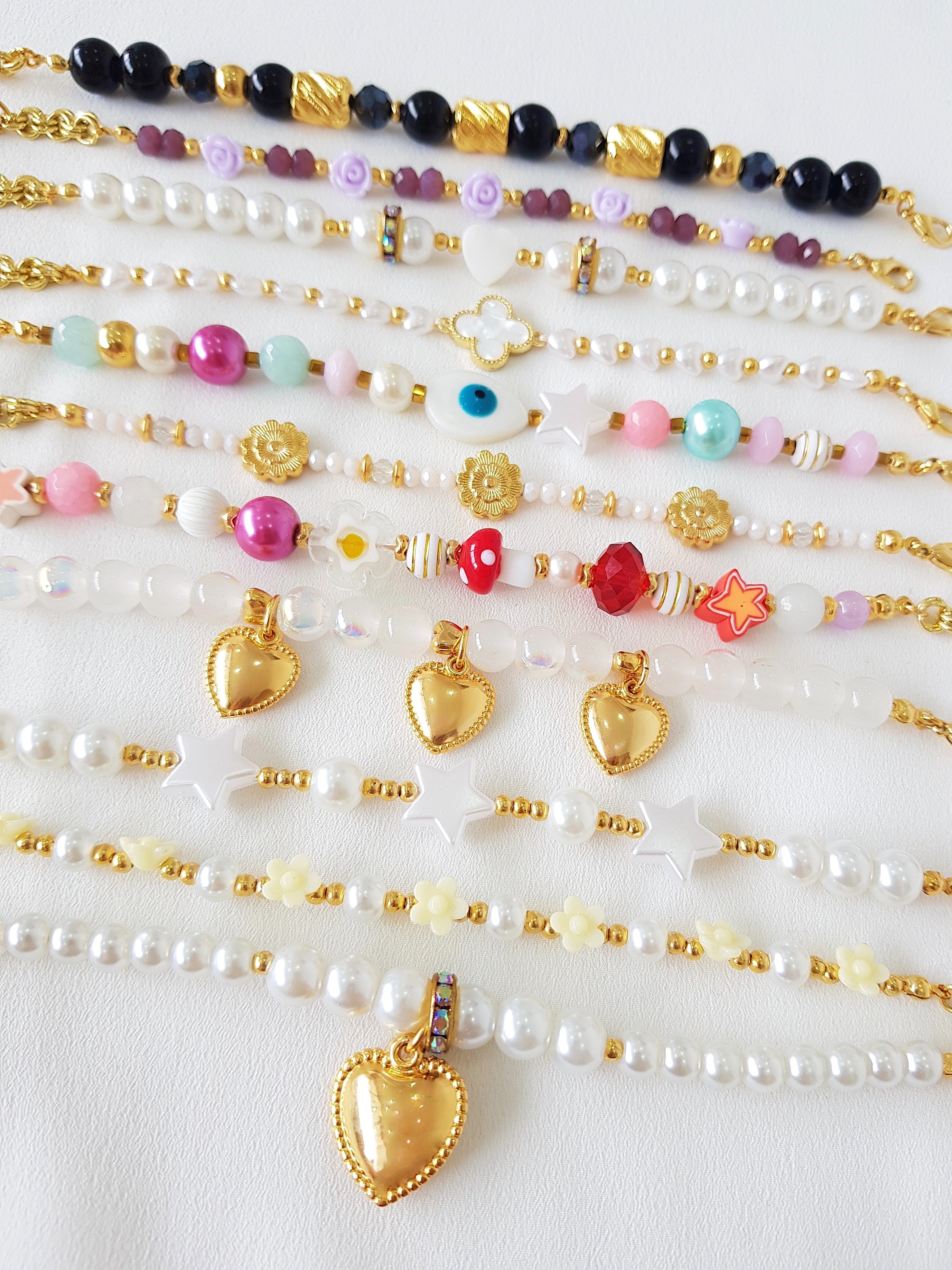 PULSERA PERLAS CORAZÓN