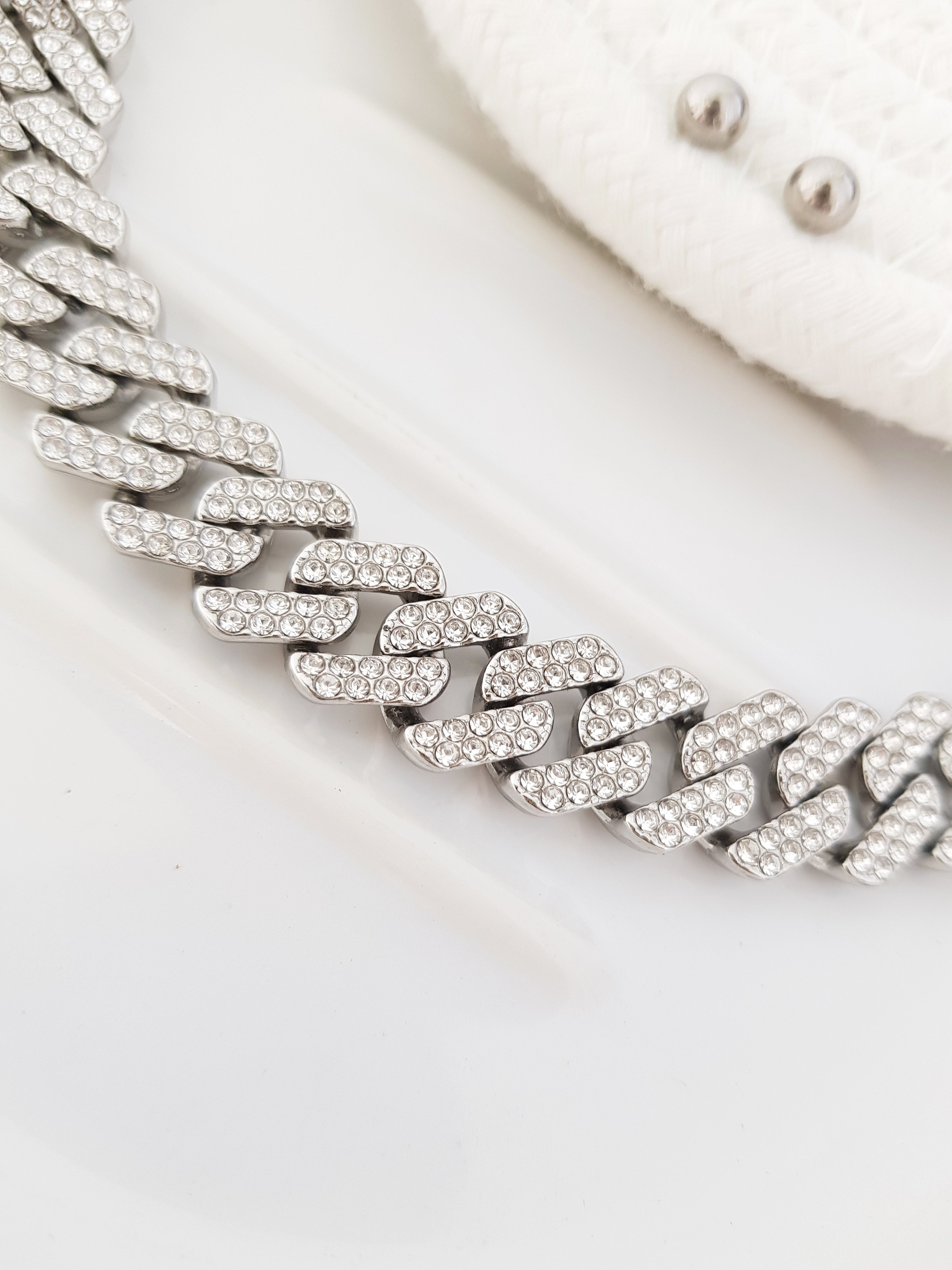 CHOKER PARTY SILVER