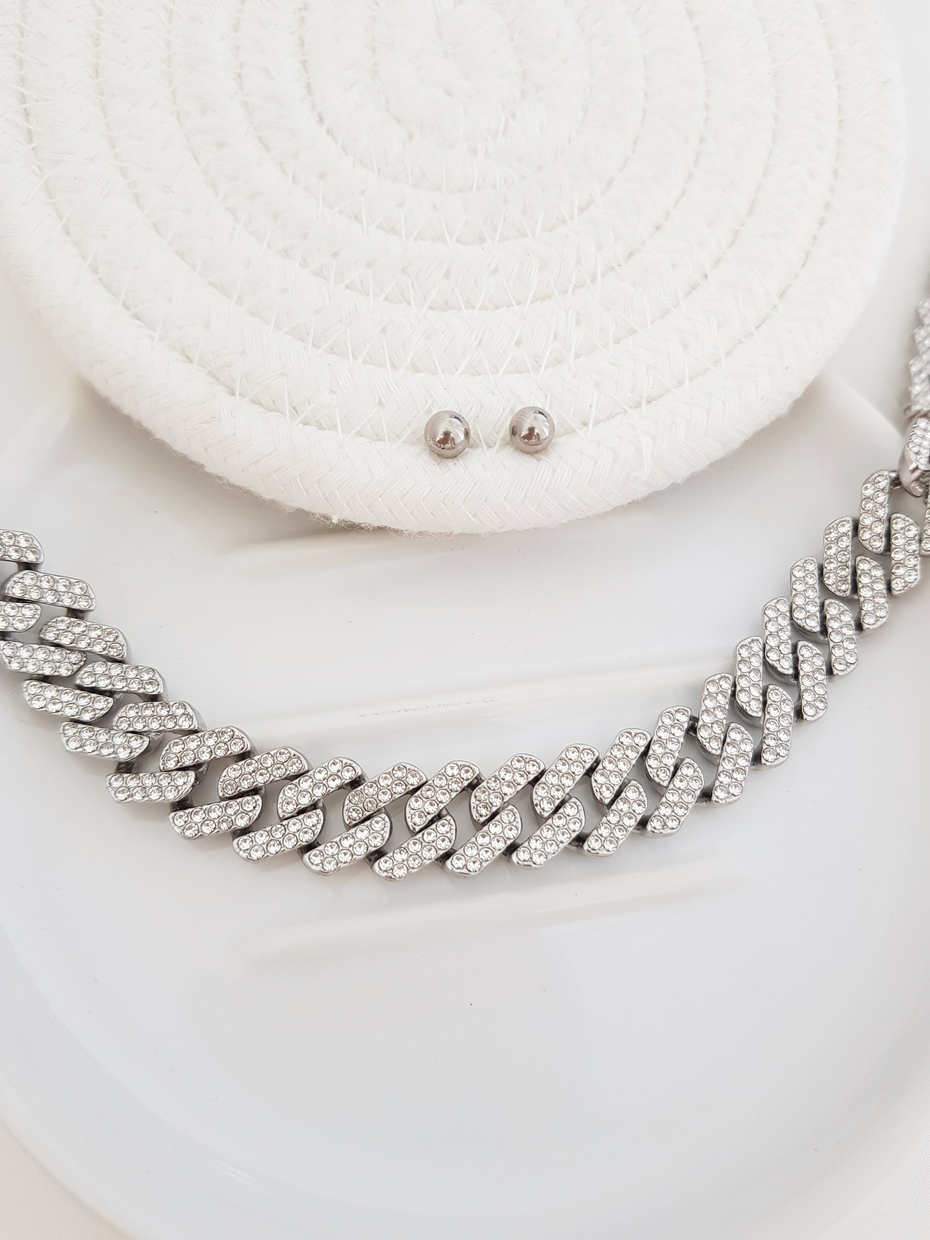 CHOKER PARTY SILVER