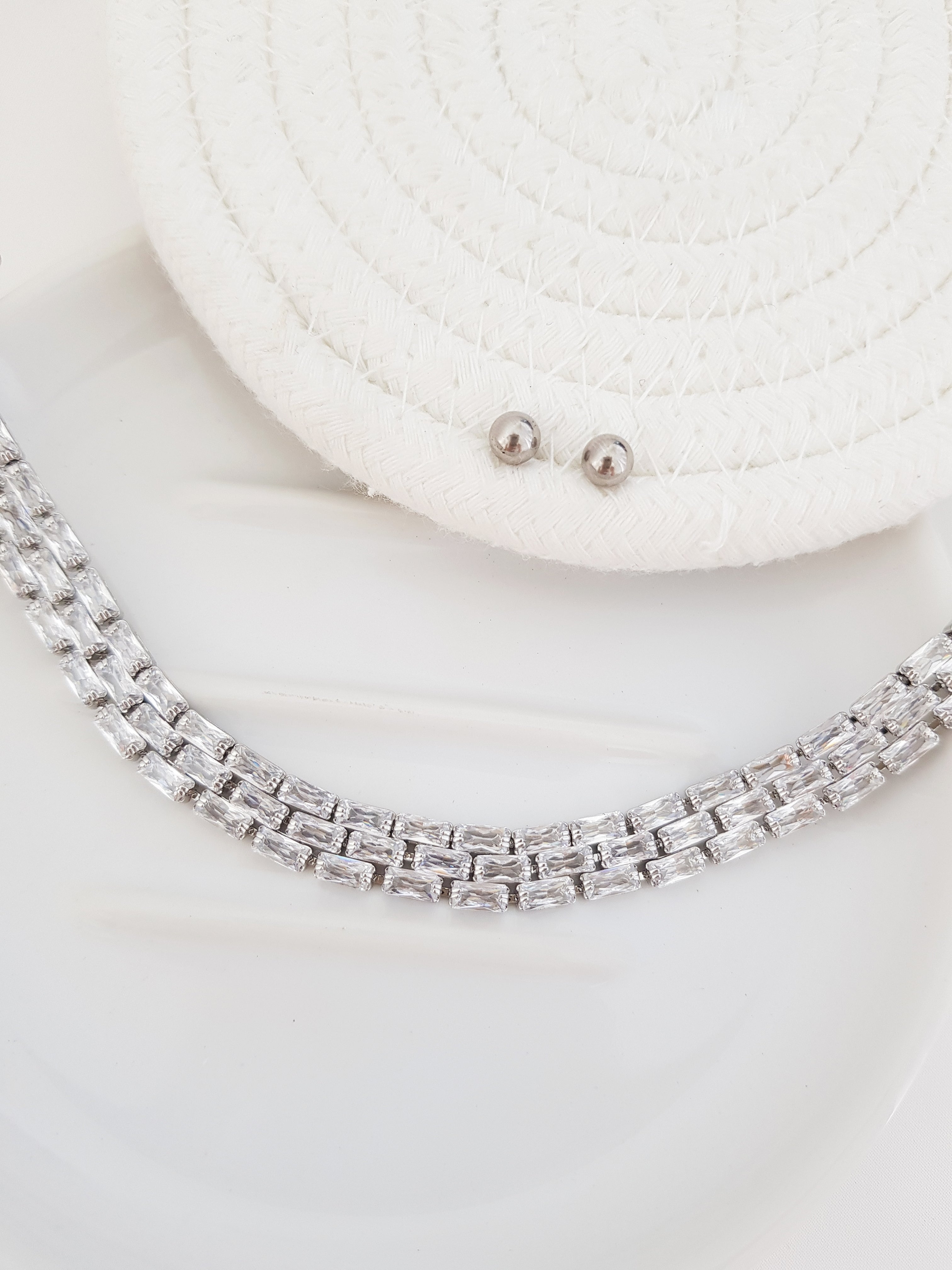 CHOKER MACARENA SILVER