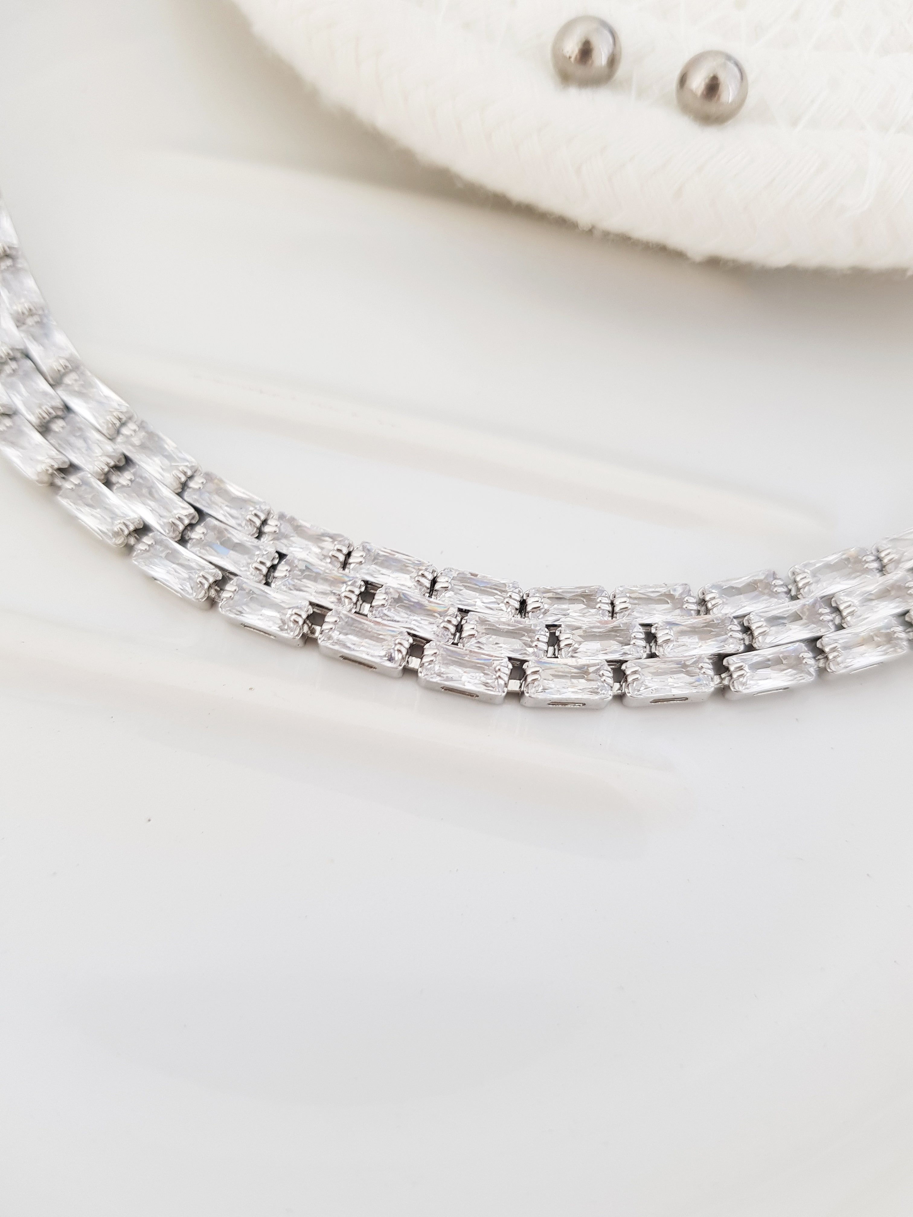 CHOKER MACARENA SILVER