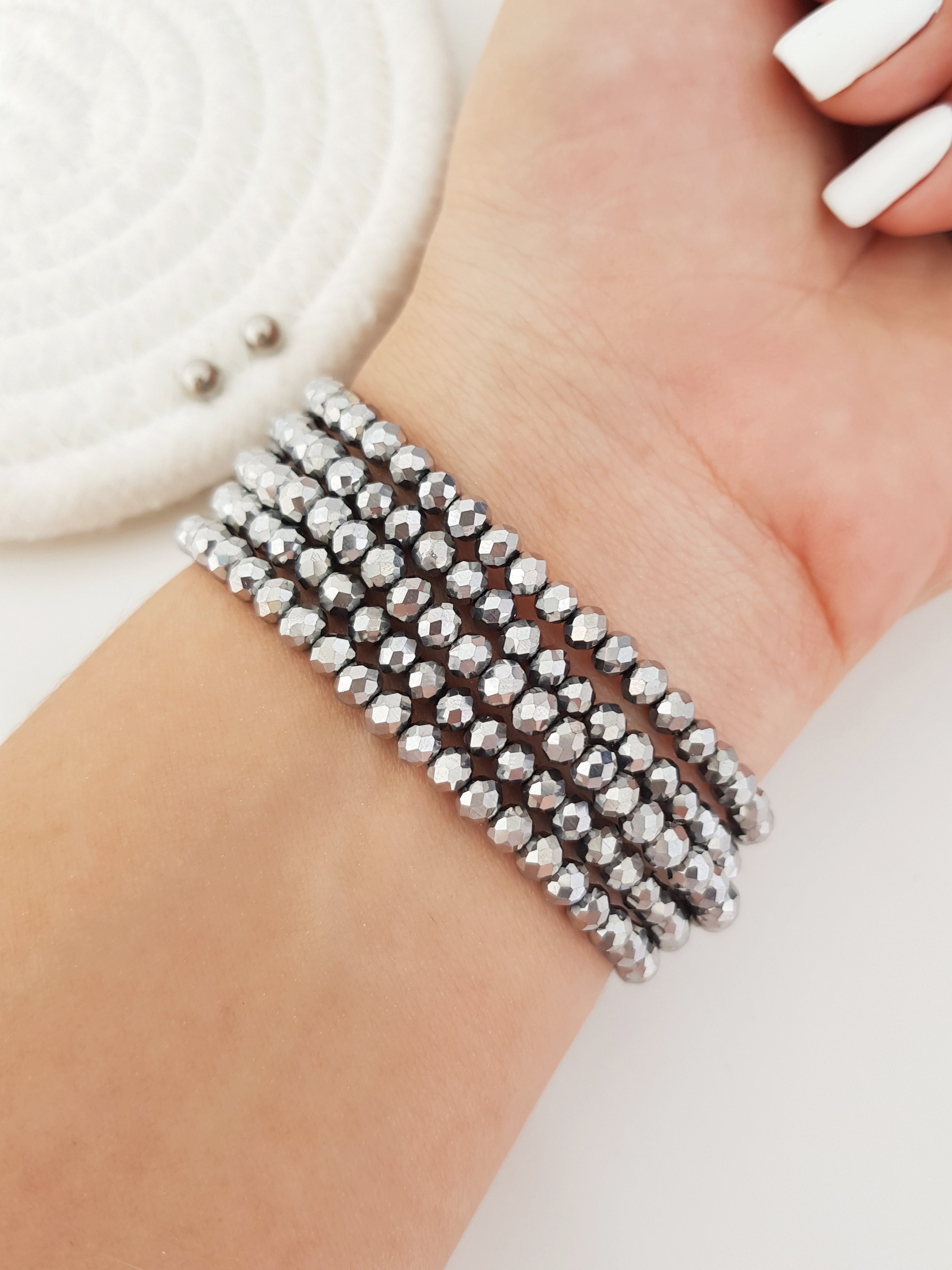 PULSERA MACARENA SILVER
