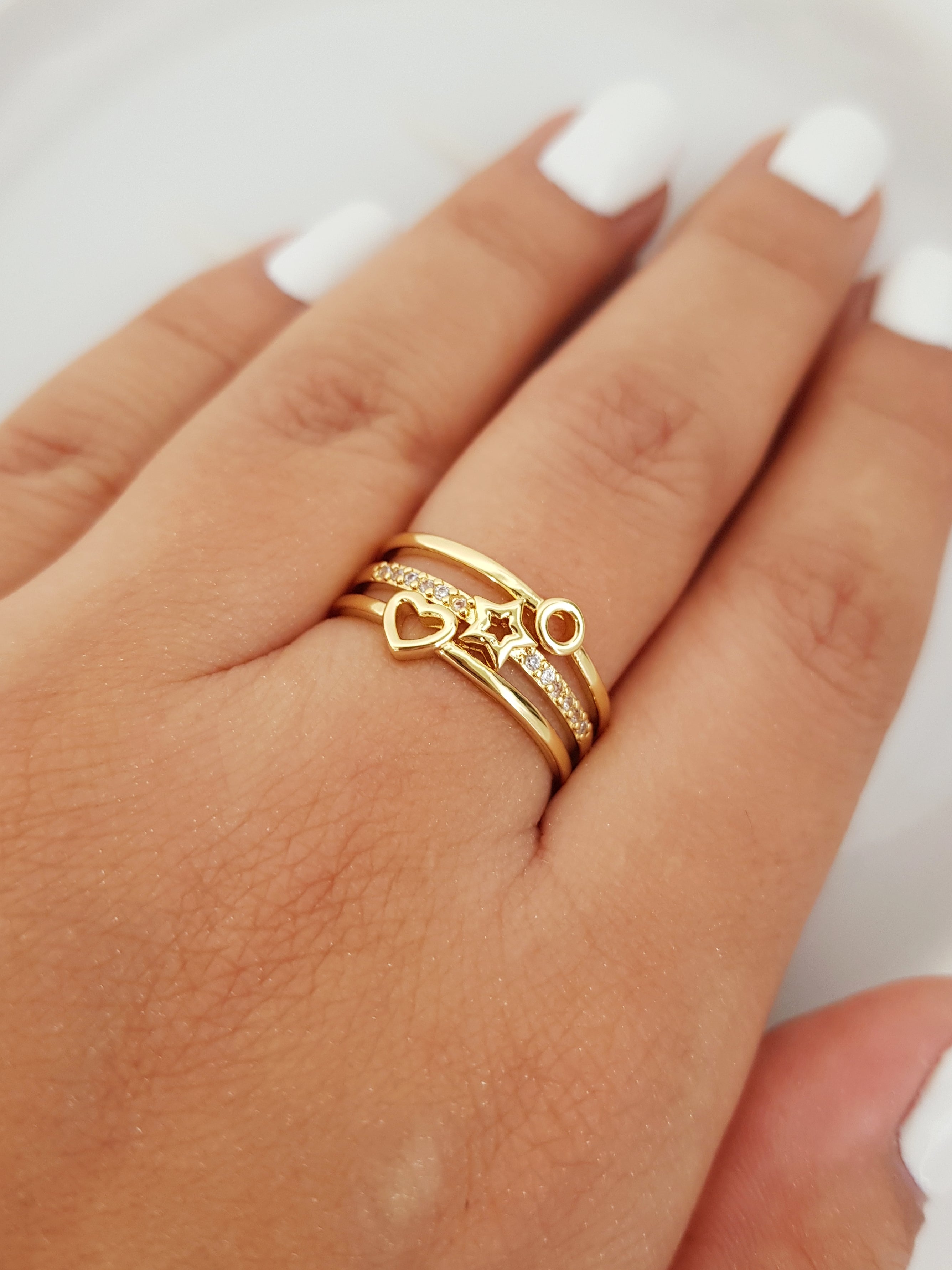 ANILLO TRIPLE FIGURAS