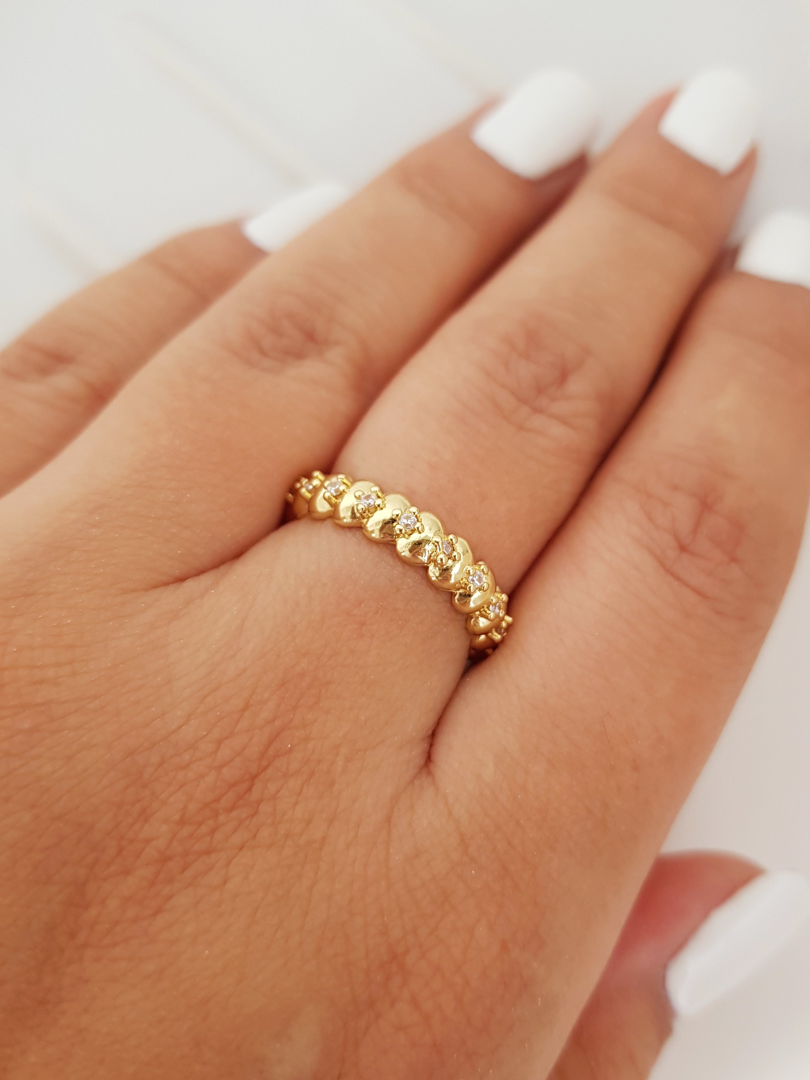 ANILLO MULTICORAZONES