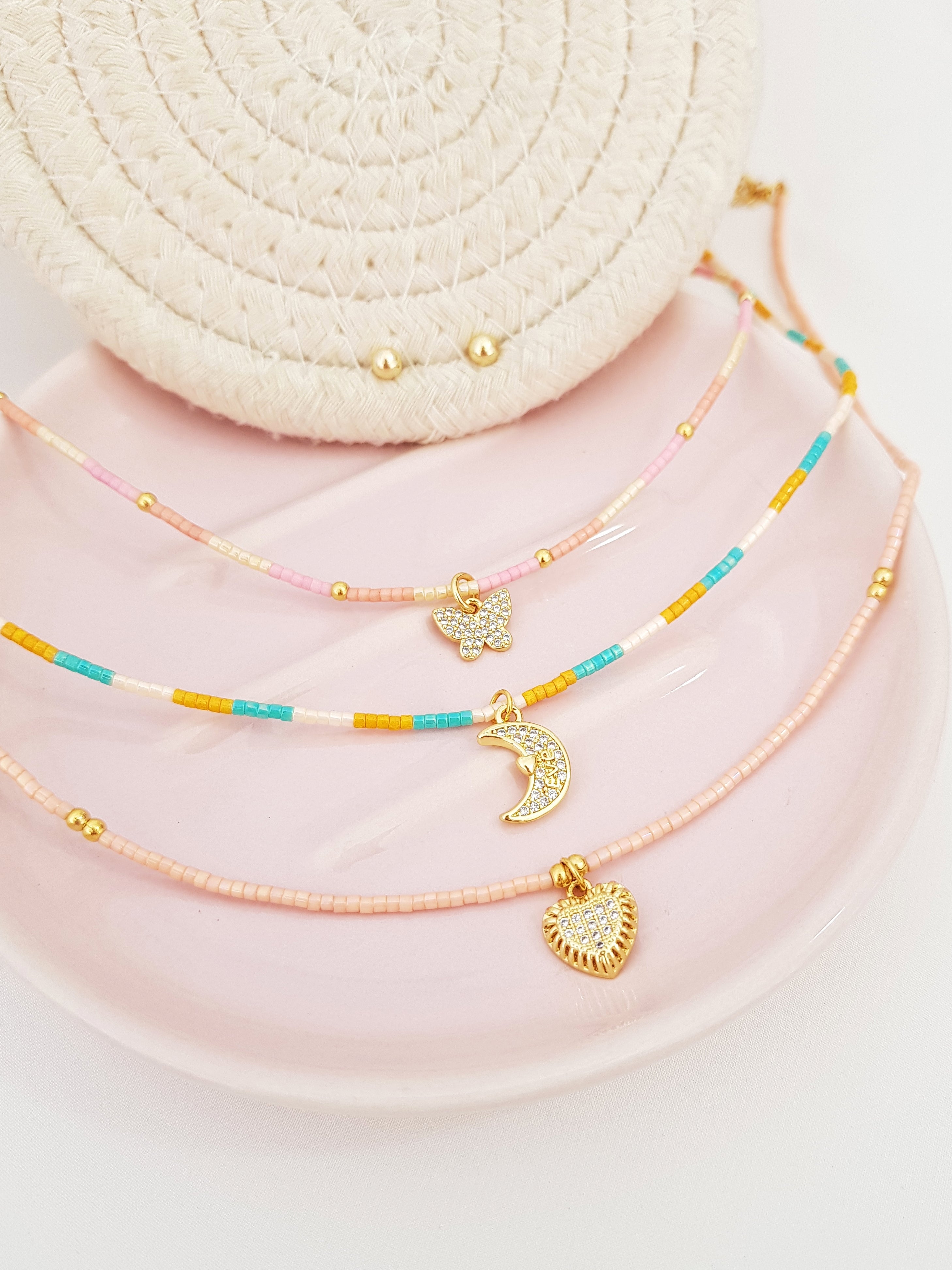 CHOKERS MILI PASTEL