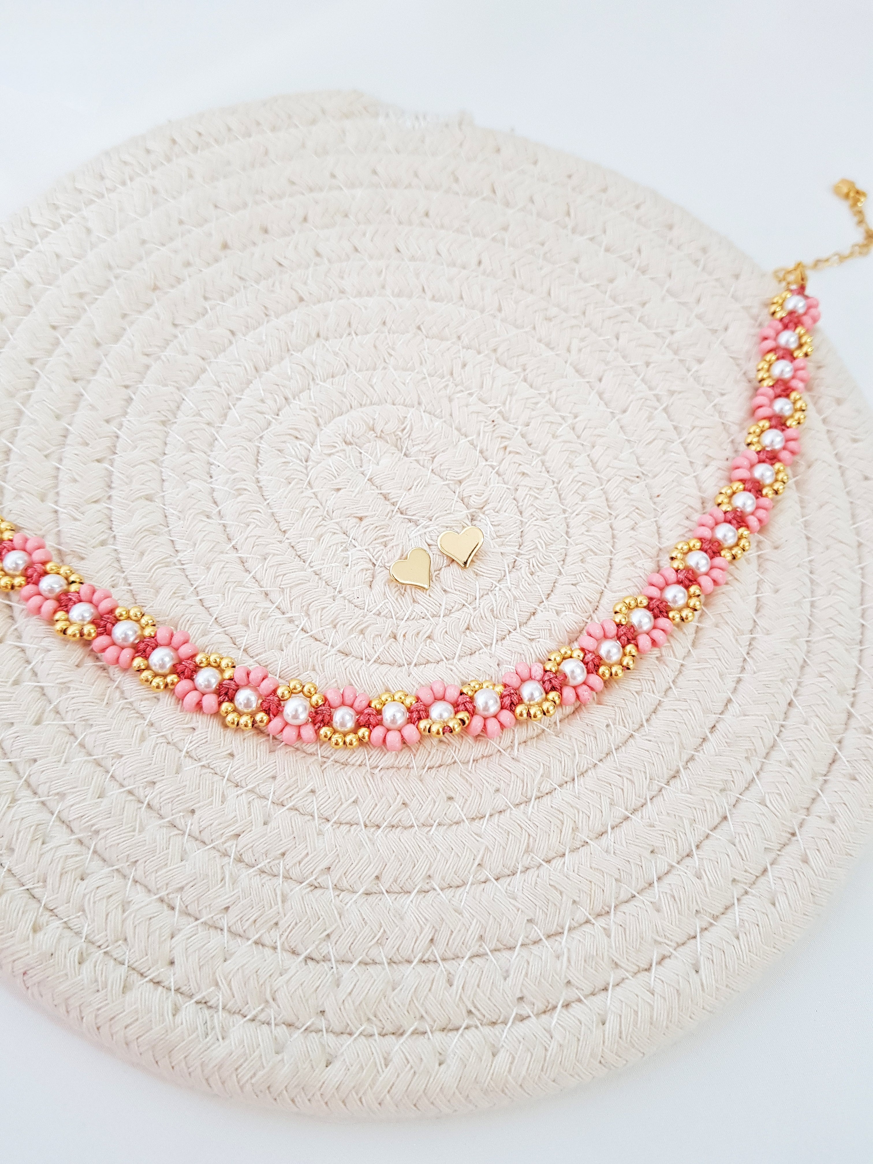 CHOKER EMMA ROSADO