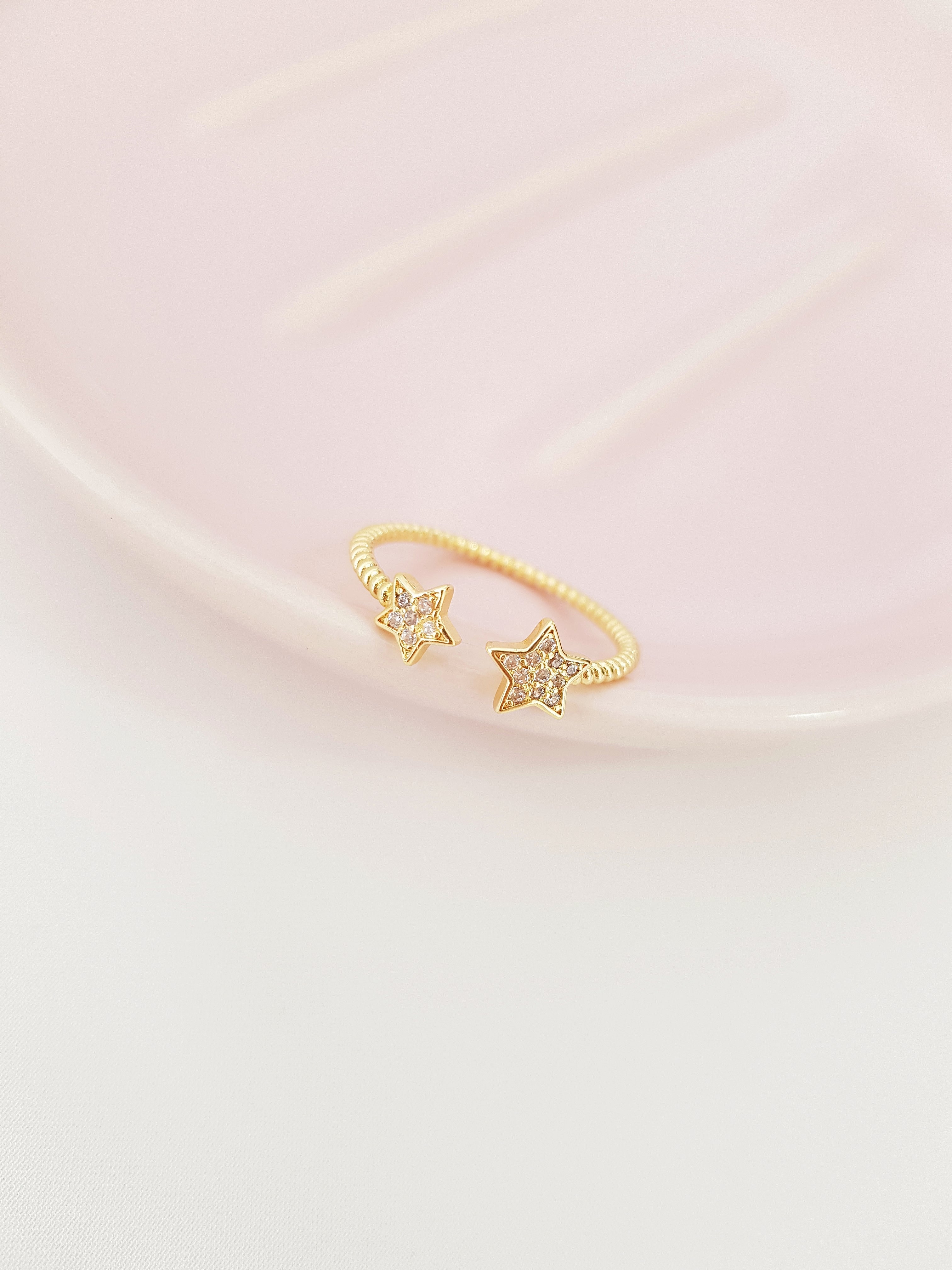 ANILLO 2 MINI ESTRELLAS