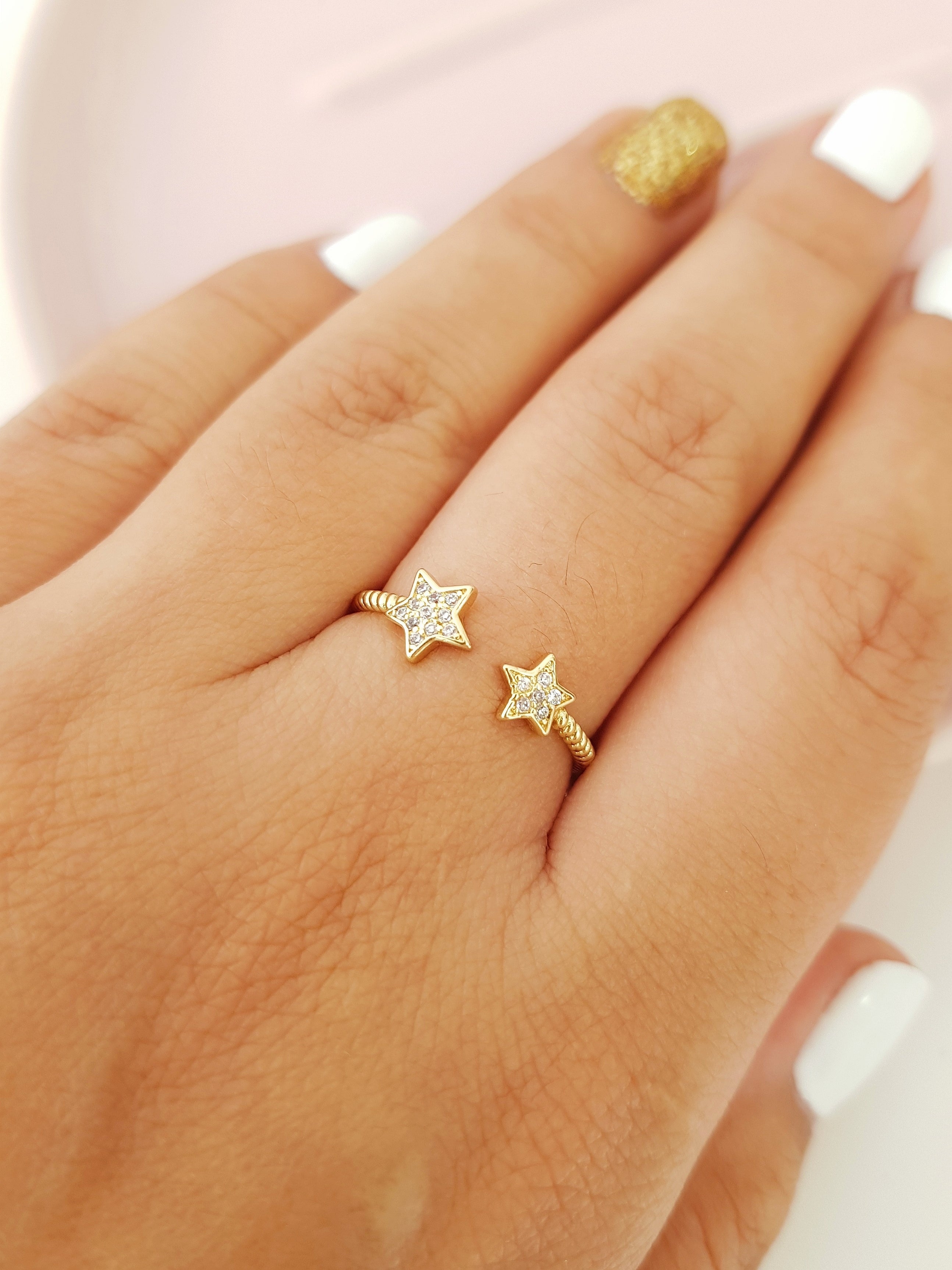 ANILLO 2 MINI ESTRELLAS