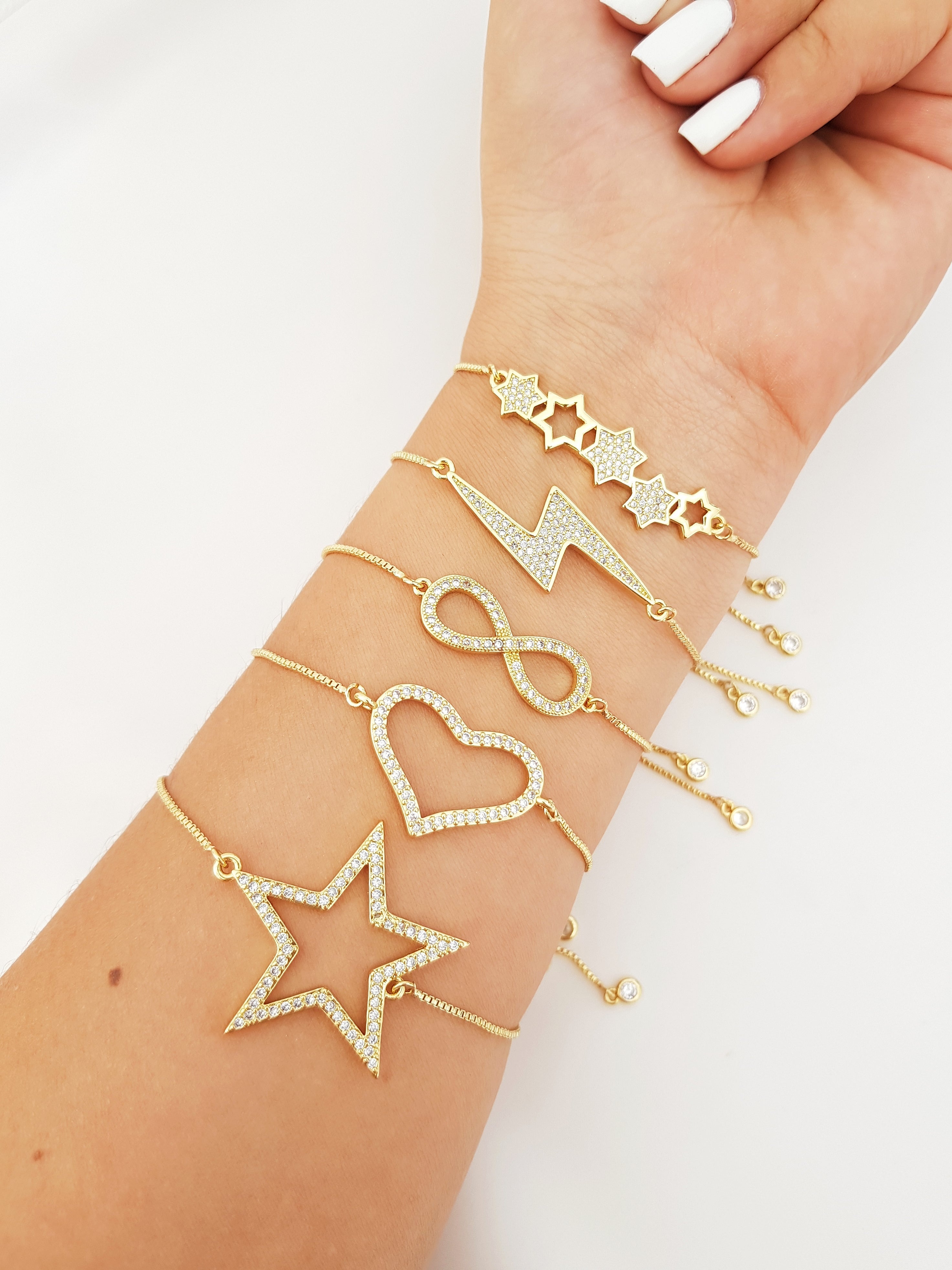 PULSERAS RODIO DIJE