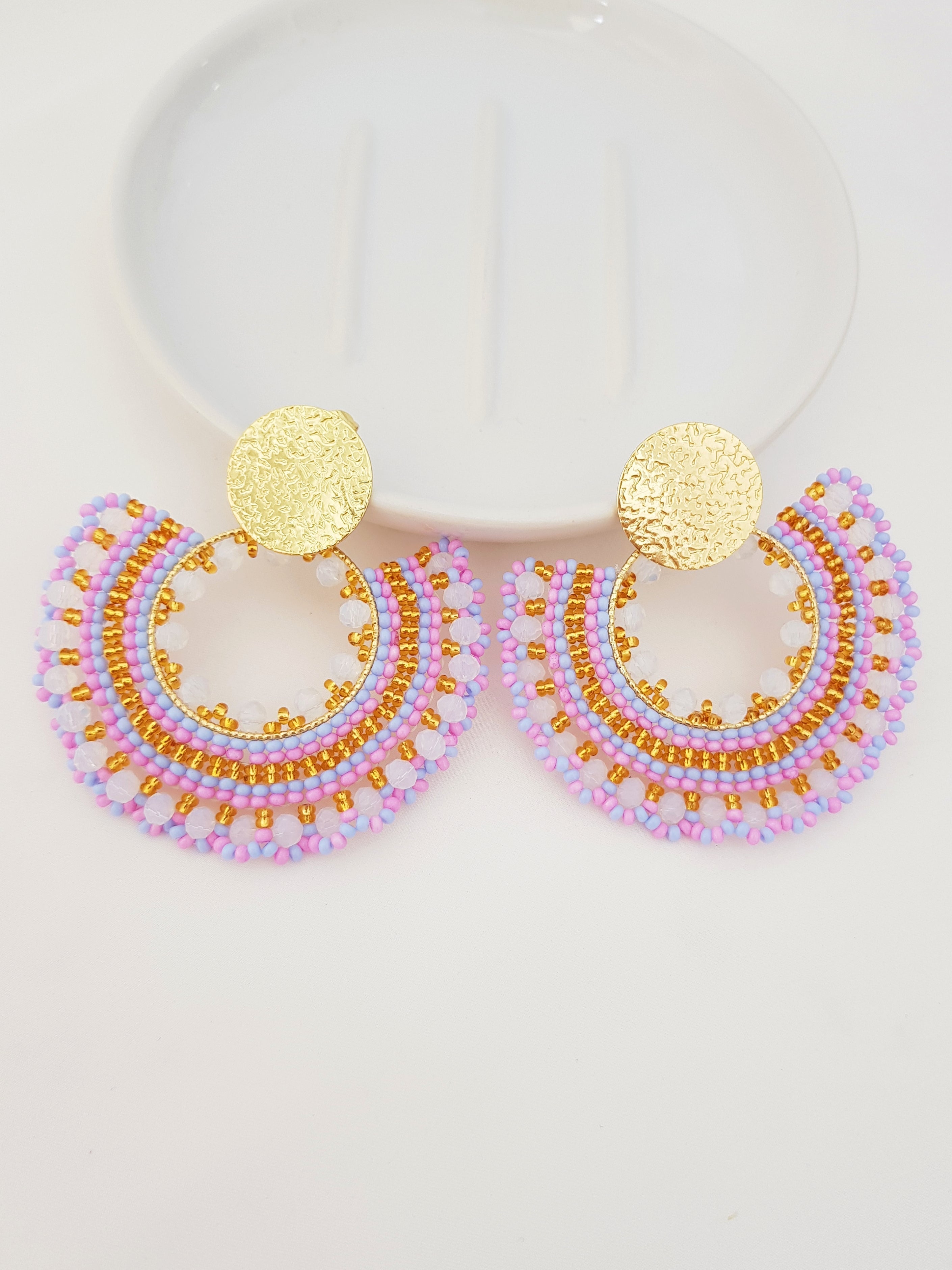 ARETES TEJIDOS ALMA