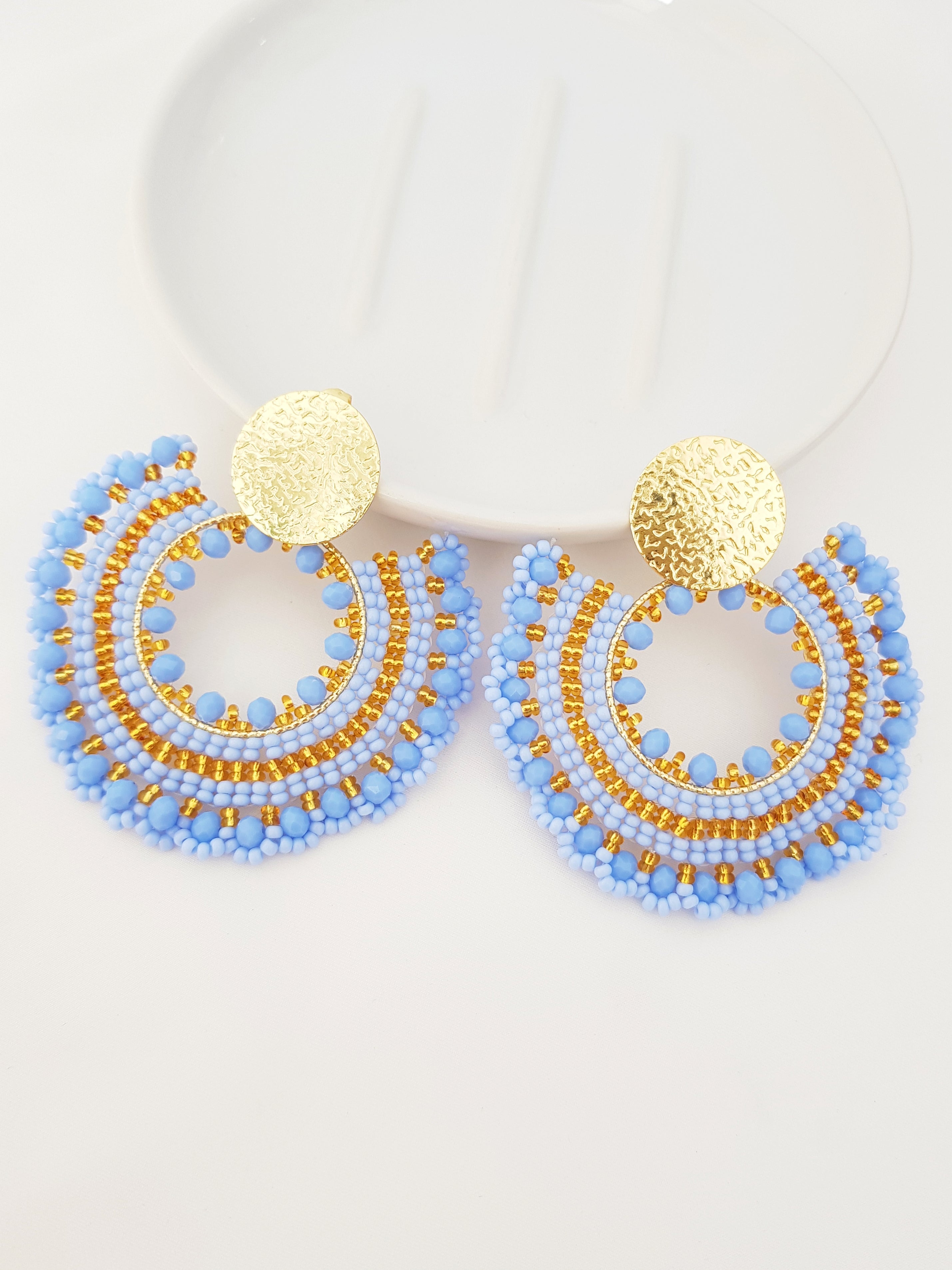 ARETES TEJIDOS ALMA