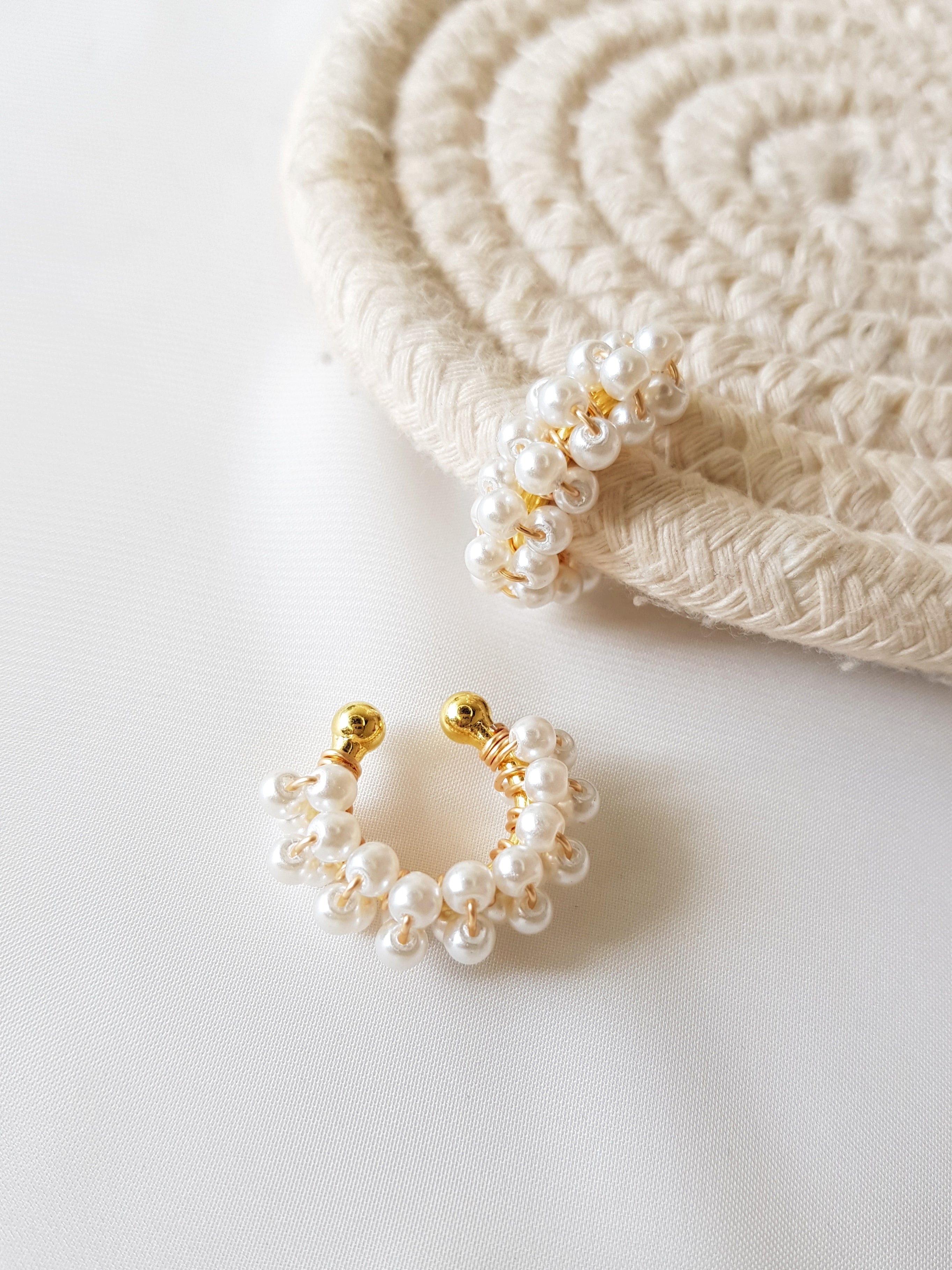 EARCUFF MULTI PERLAS