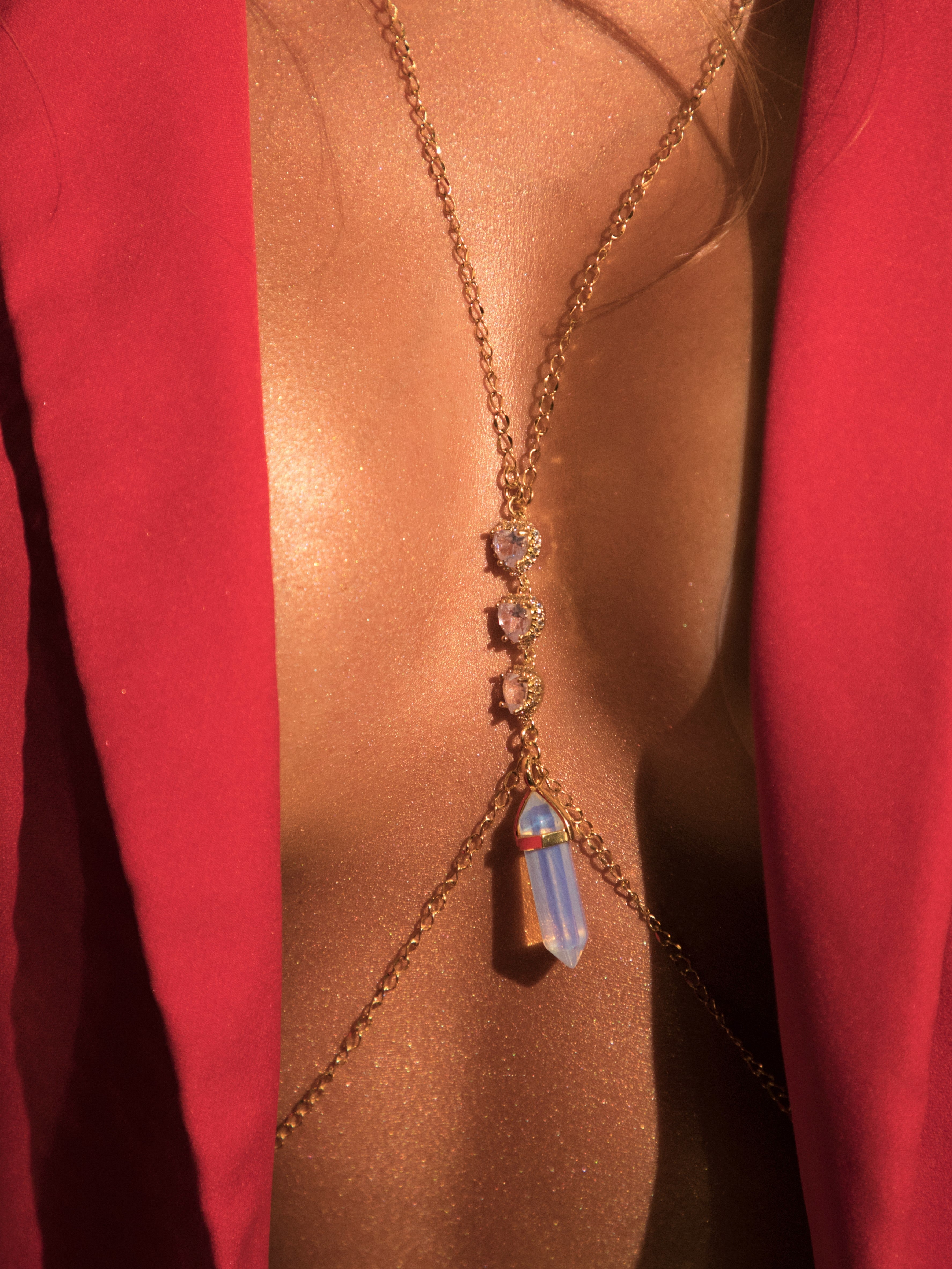 BODY CHAIN CUARZO CORA