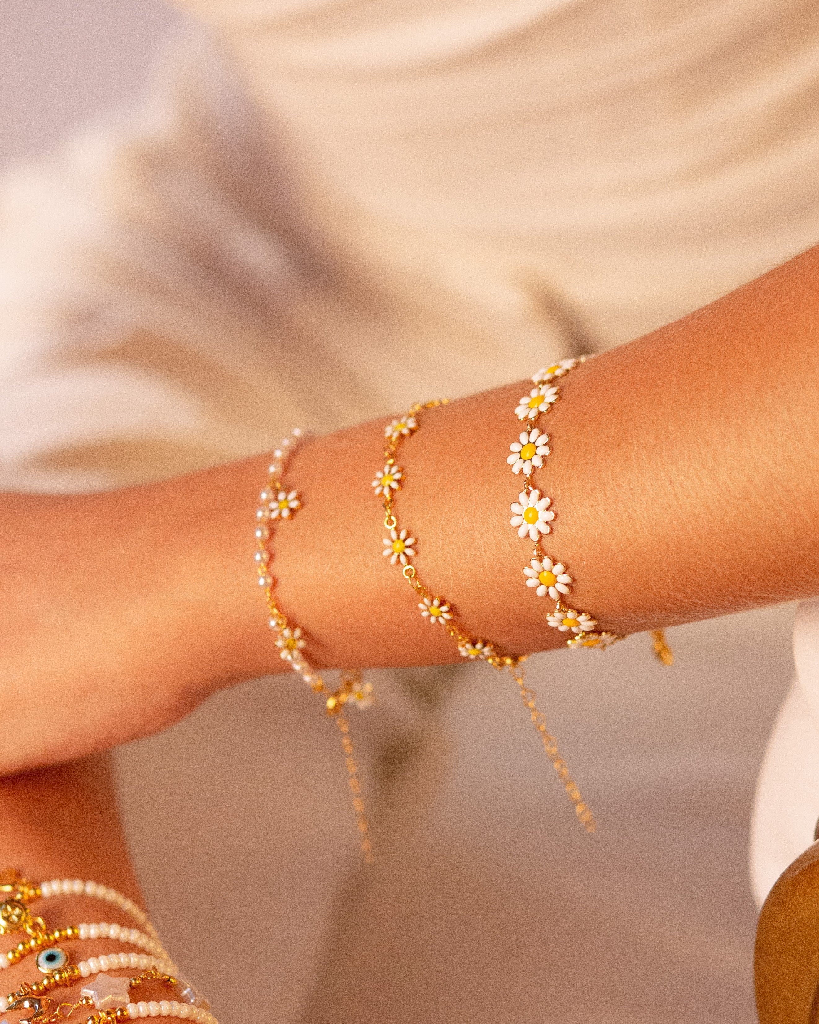 PULSERA MARGARITAS KRISTEN