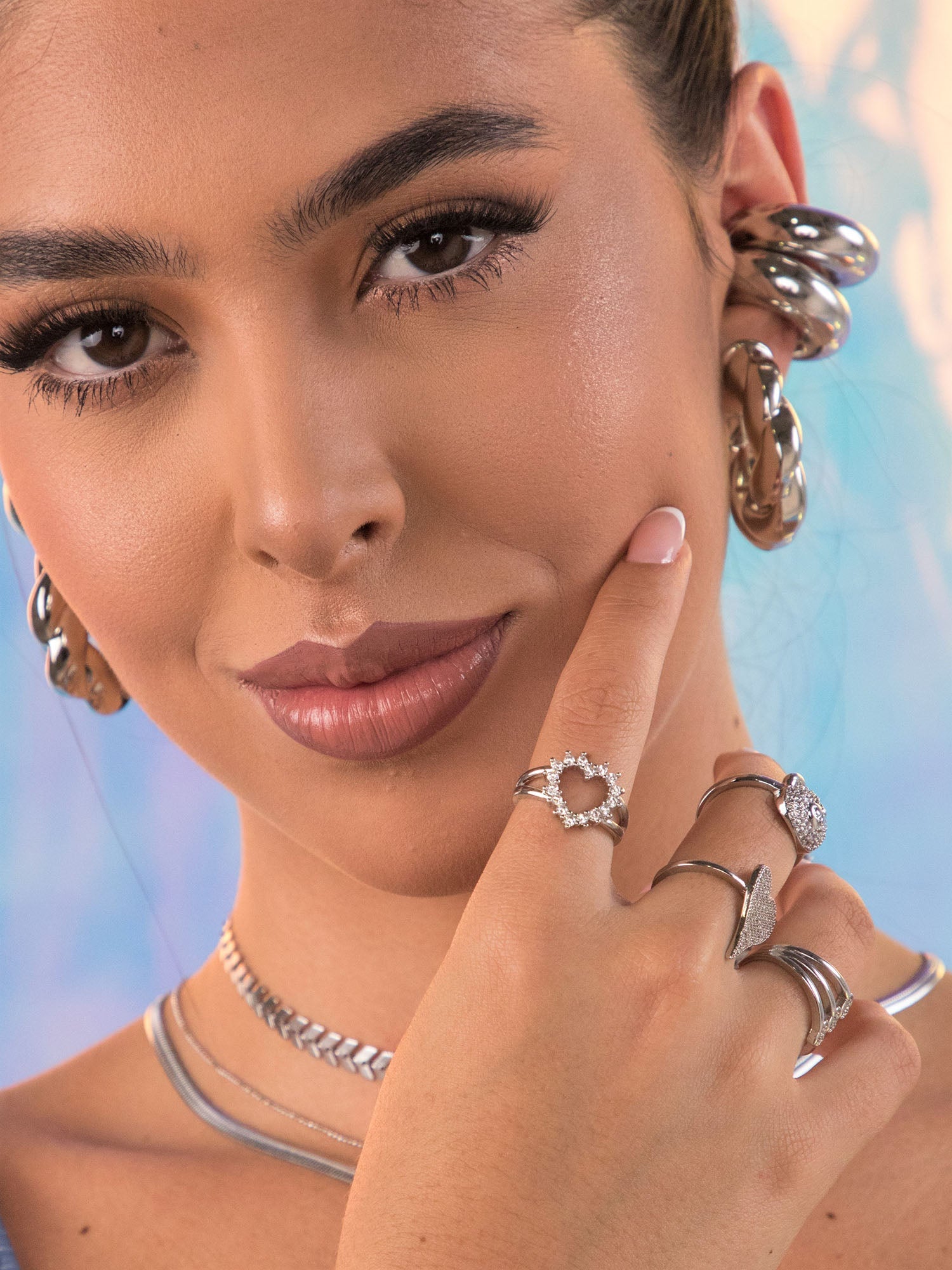 ANILLO CORA SILVER