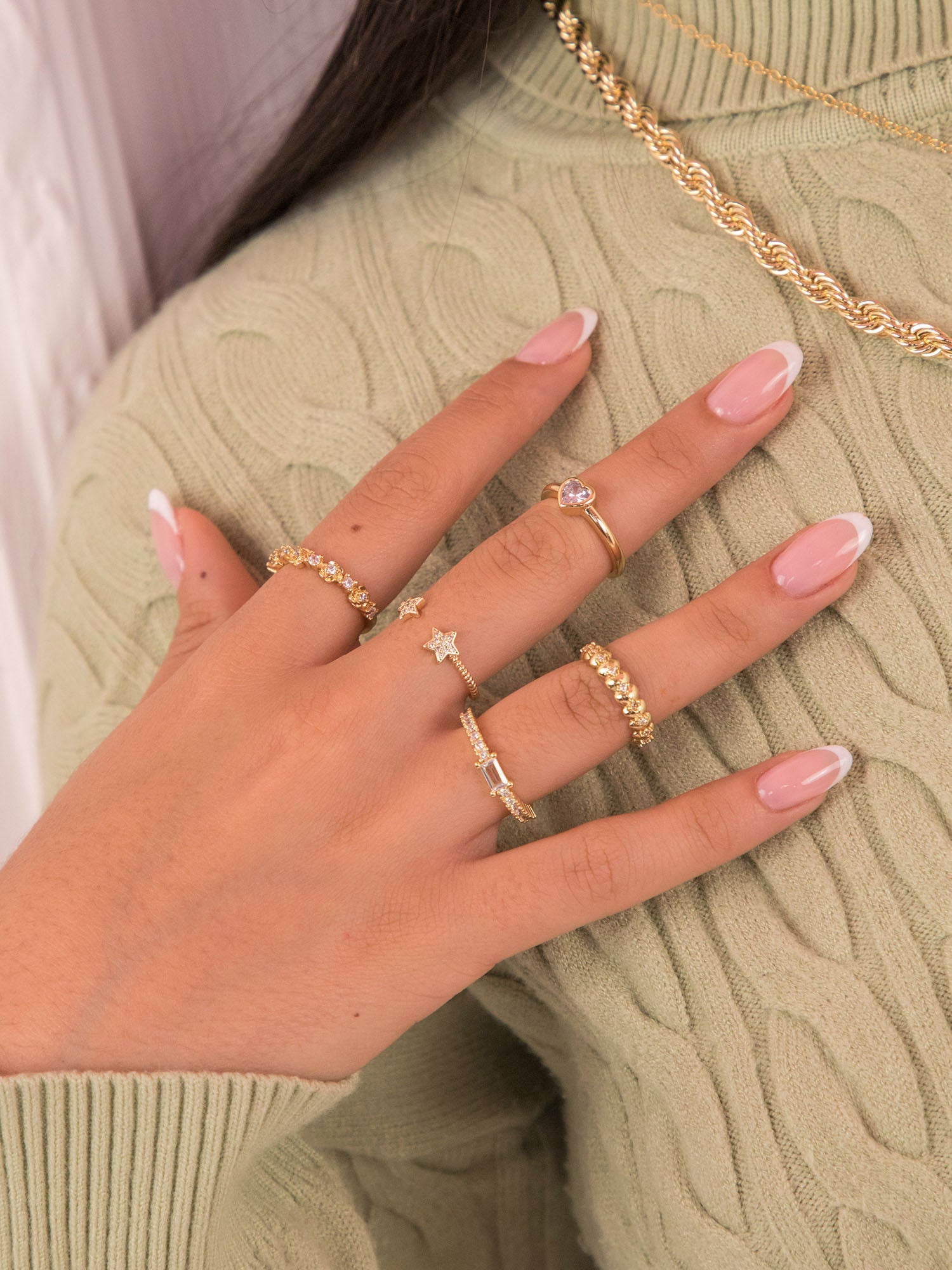 ANILLO MULTICORAZONES